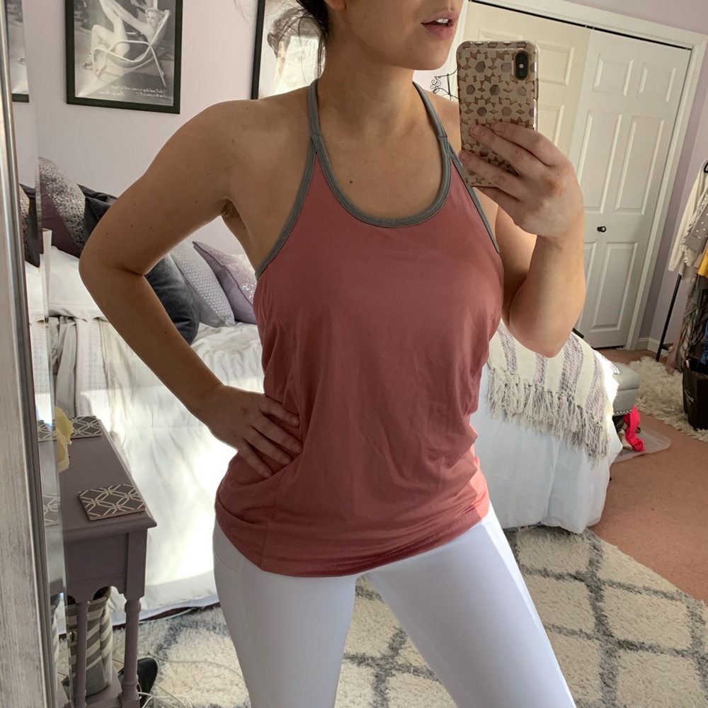 Built in bra athletic top